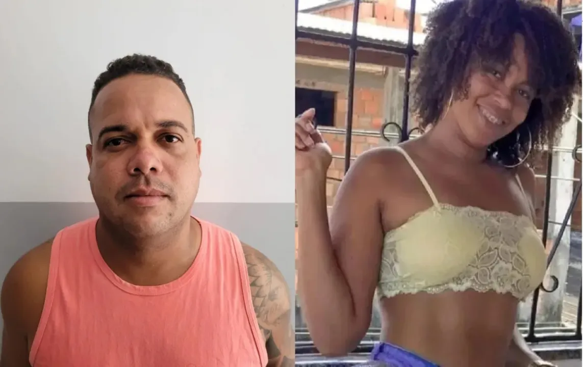 SoldadO da PM (esq) é apontado como responsável pela morte de juliana de Jesus (dir)