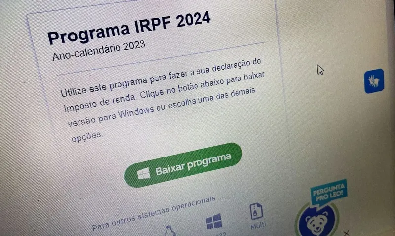 Prazo de entrega da Declaração do Imposto de Renda começou na sexta