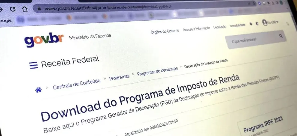 O download do programa gerador começou na última terça-feira