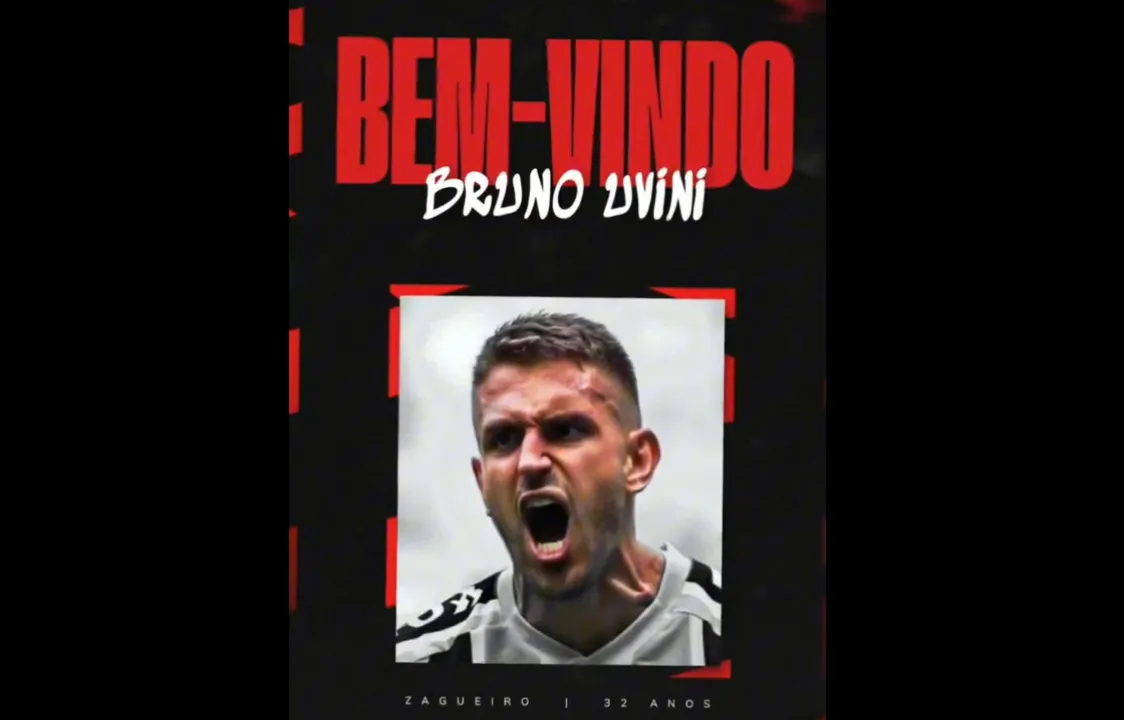 Bruno Uvini é anunciado pelo Vitória