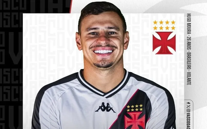 Vasco negociou Hugo Moura com o Athletico-PR por R$ 12,8 milhões