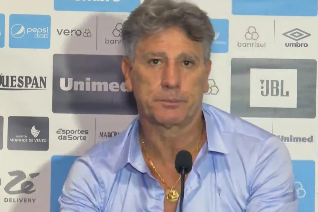 Renato Gaúcho, técnico do Grêmio