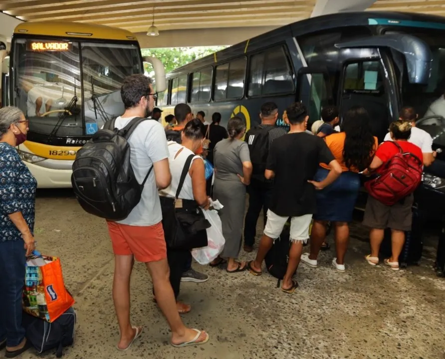 Mais de 173 mil passageiros devem passar pelo Terminal Rodoviário de Salvador