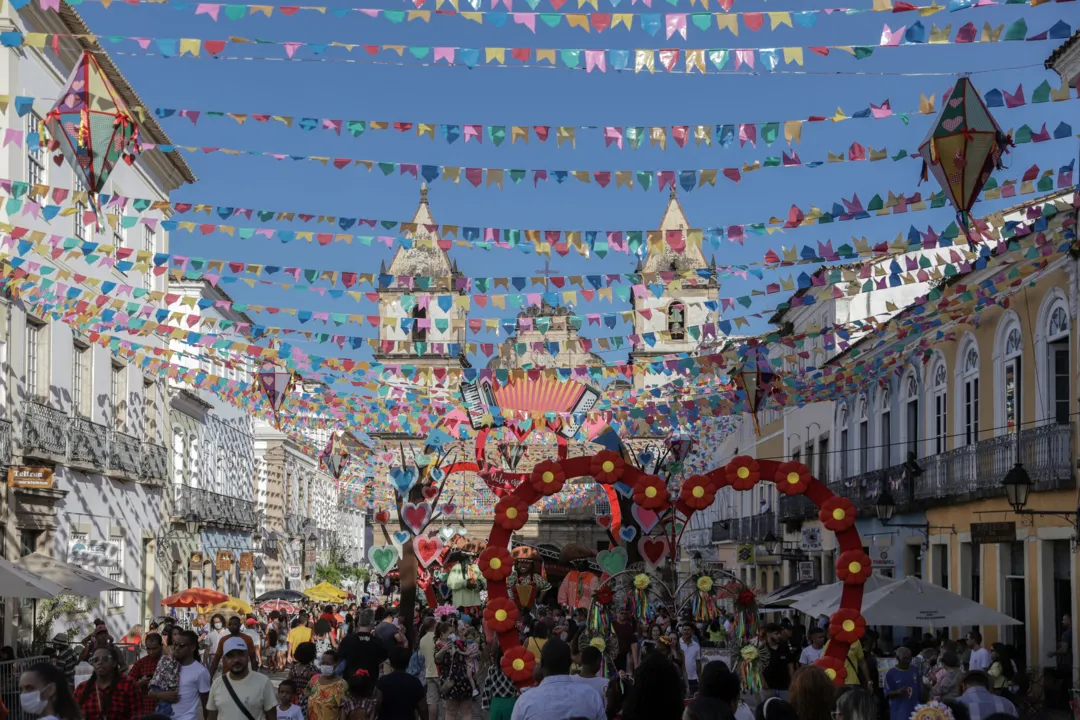 Foto de São João no Pelourinho