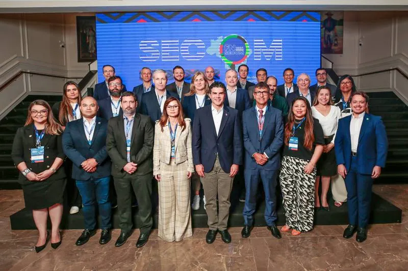 Autoridades foram recebidas pelo governador do Pará, Helder Barbalho