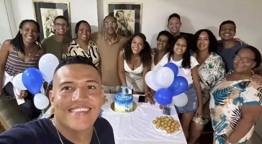 Demerval comemorou o aniversário sem os filhos