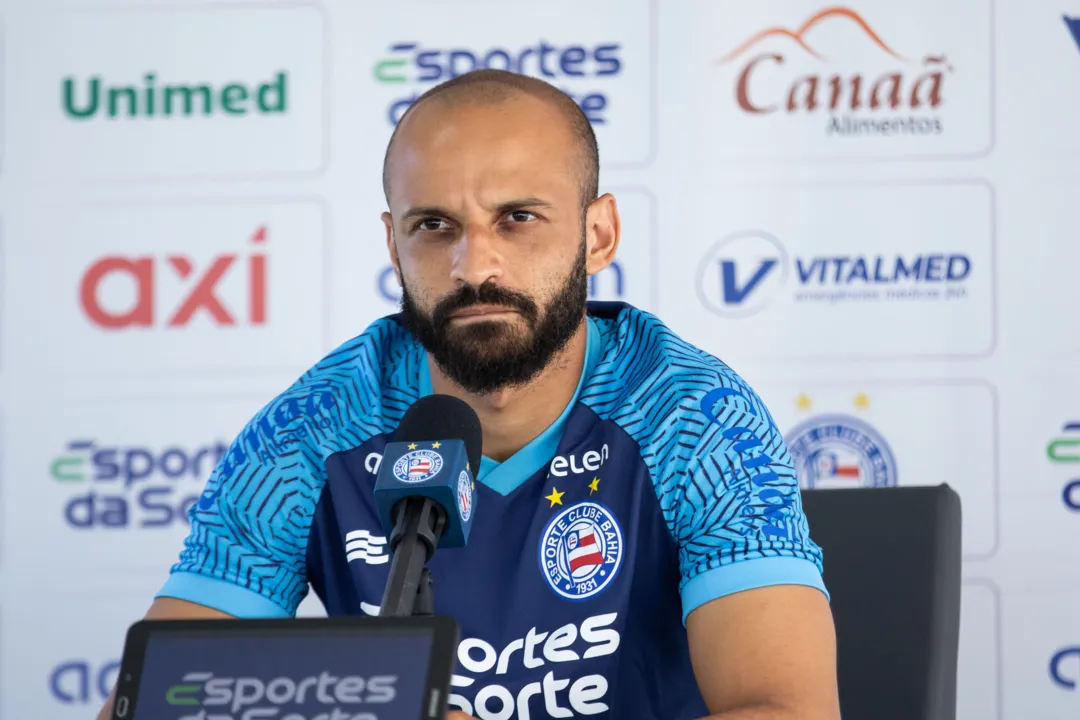 O polivalente Thaciano é o principal jogador do Bahia na temporada