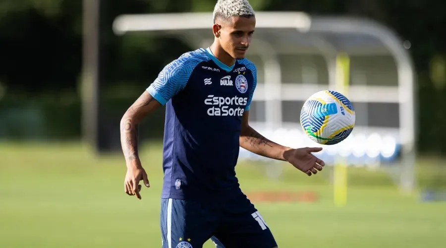 Luciano Juba já marcou um gol e deu seis assistências pelo Bahia