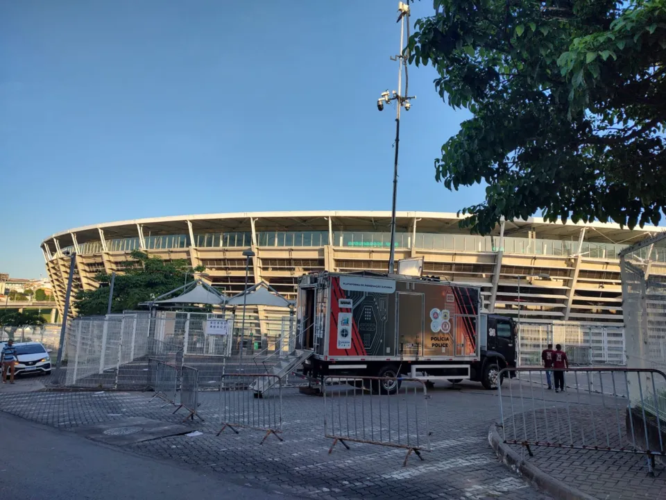 Homem tentava acessar a Arena Fonte Nova