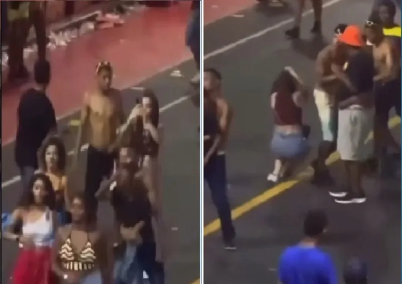 Lorrane recebeu soco e teve celular roubado enquanto curtia o Carnaval de Salvador