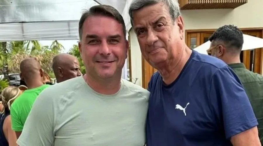 Flávio e Colbert se encontraram no Litoral Norte da Bahia