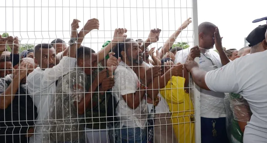 A Polícia Militar foi acionada para garantir a segurança dos torcedores