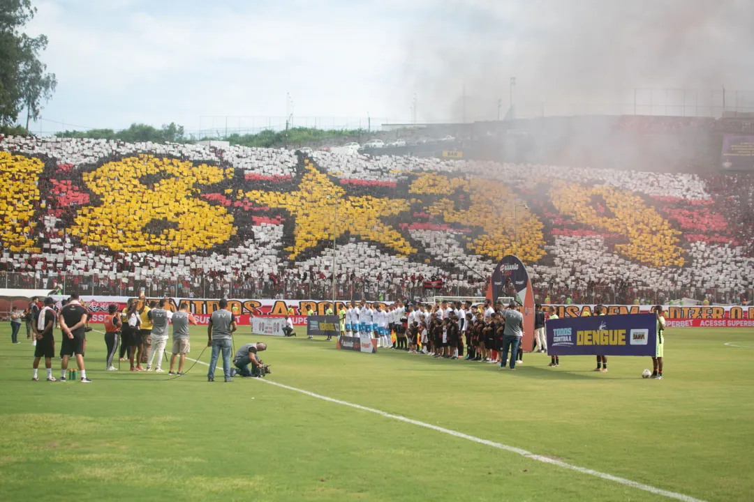 Torcida do Vitória no Ba-Vi da 7ª rodada