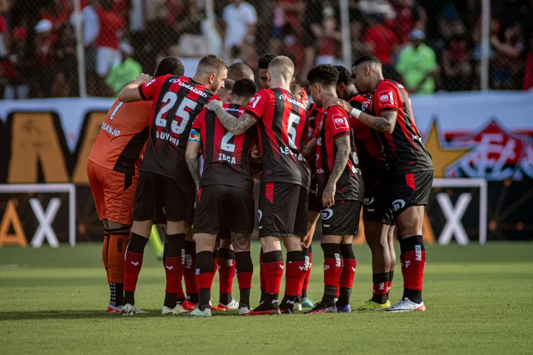 Jogadores do Vitória na 3ª rodada do Brasileirão