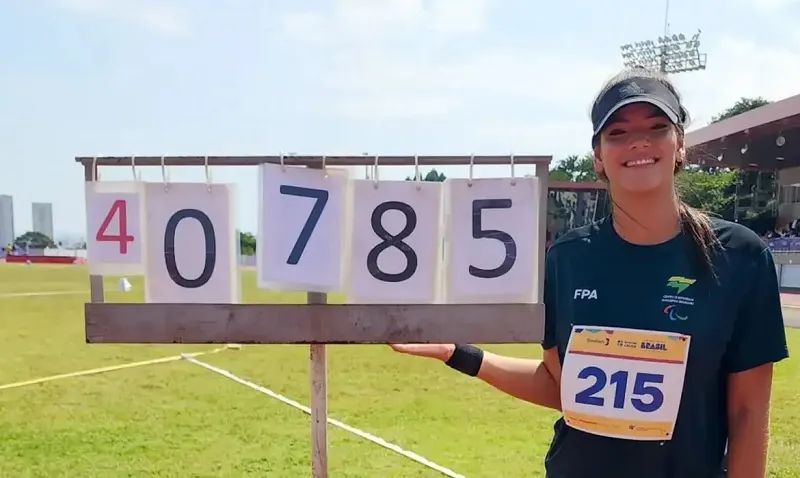 Ela alcançou a marca de 7m85cm durante a etapa de abertura do Circuito Loterias Caixa de atletismo