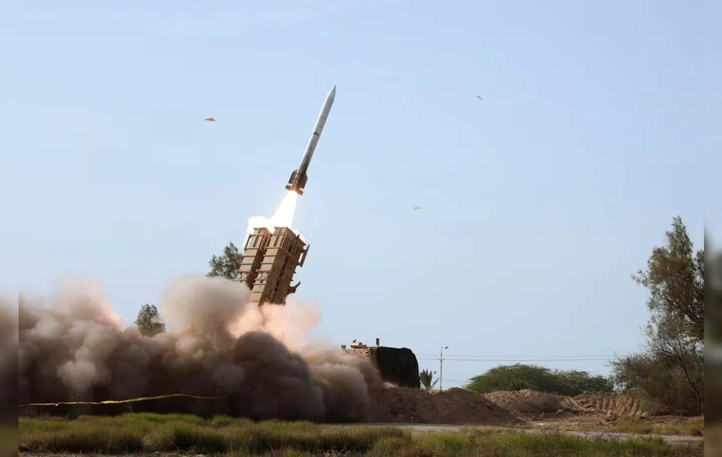 Teste com mísseis, que devem ser foco de novas sanções dos EUA após ataque contra Israel