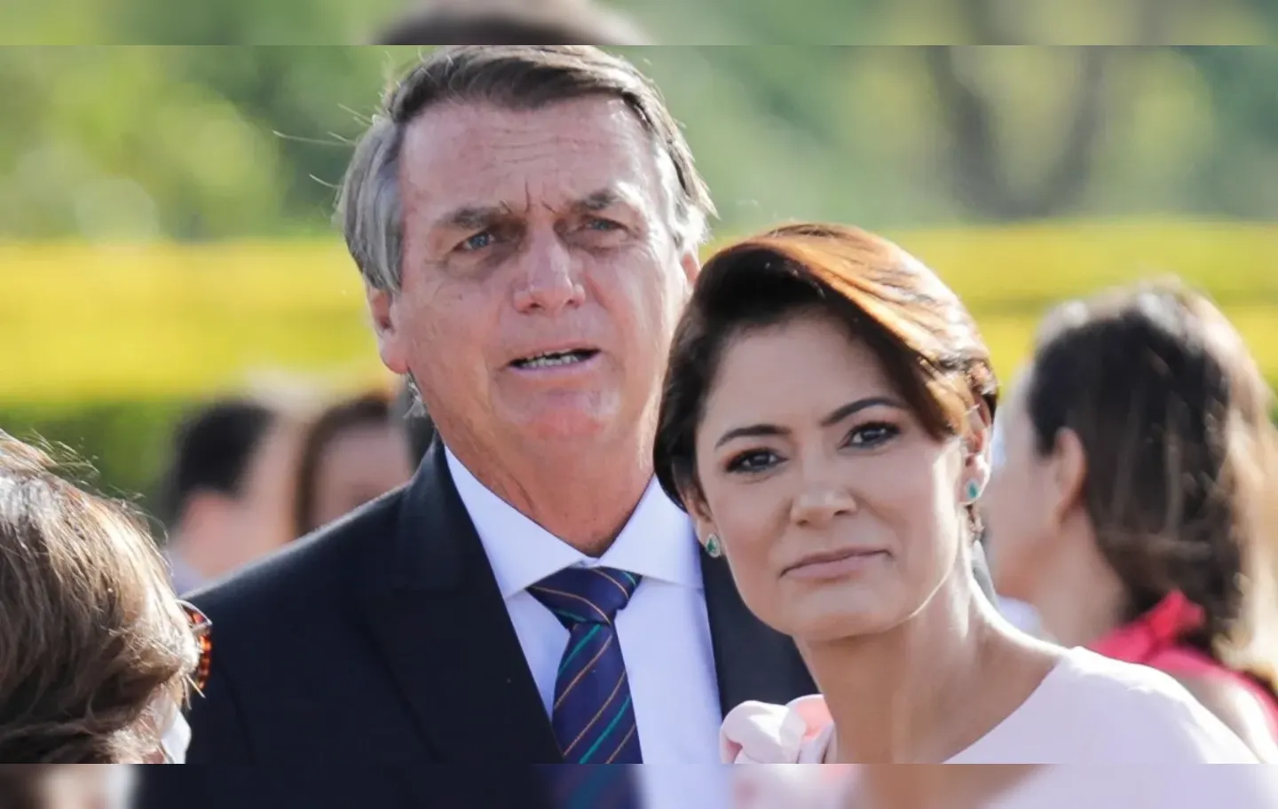 Em reuniões nesta semana, o ex-presidente foi orientado a falar publicamente da esposa e do governador de Goiás, Ronaldo Caiado (União Brasil)