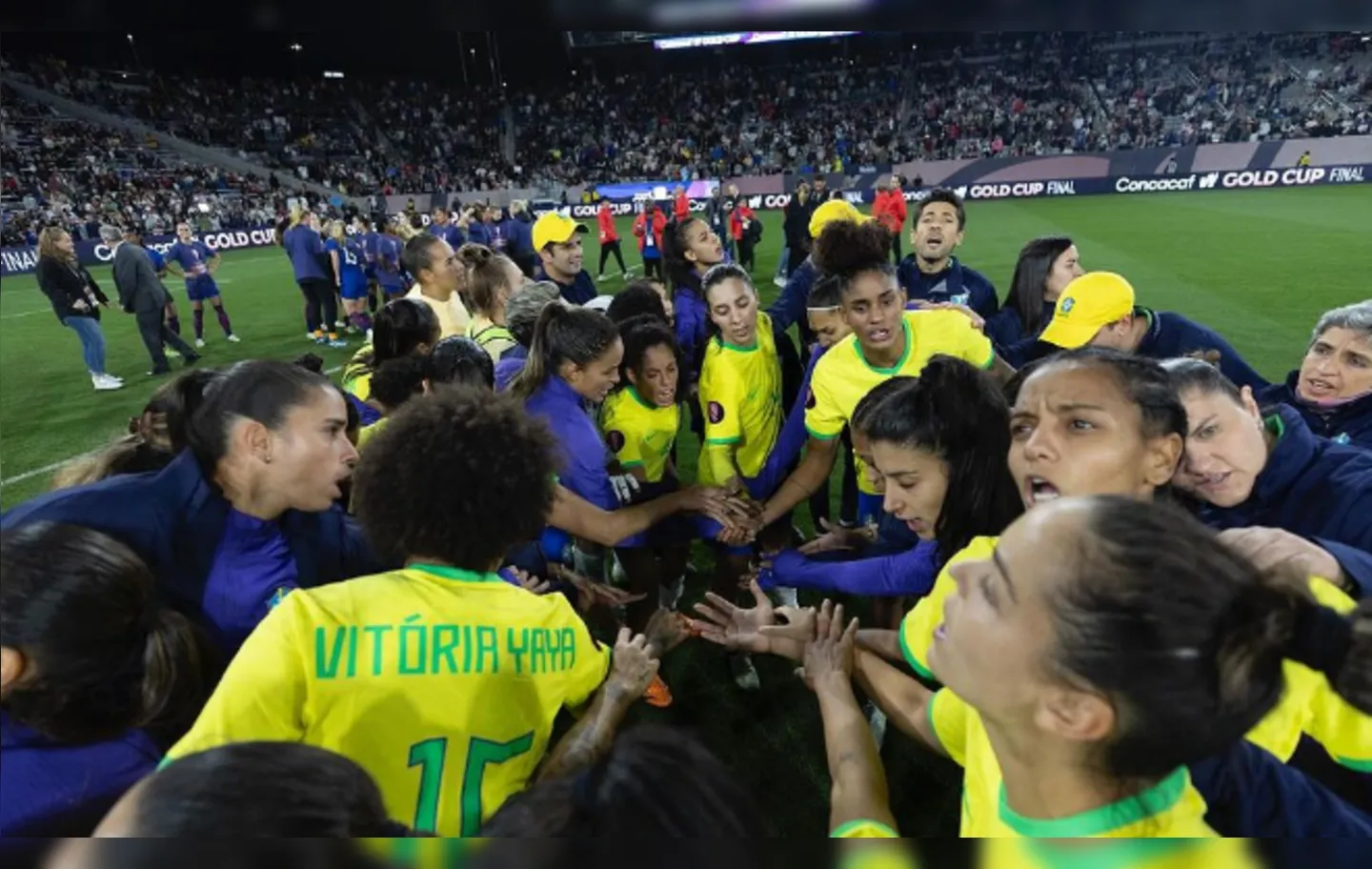 Seleção Brasileira Feminina perde a final da Copa Ouro.