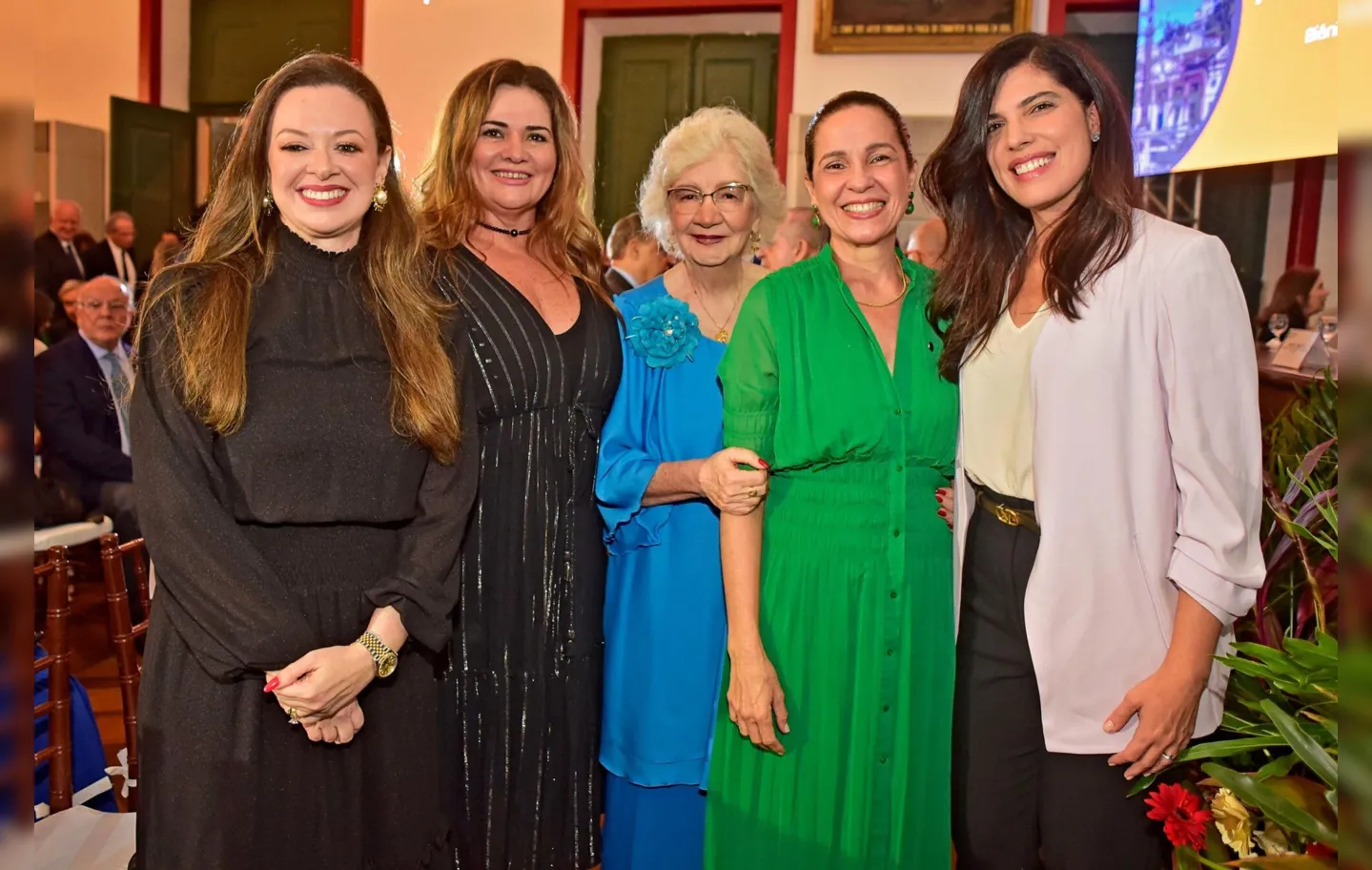 Isabela Suarez, Agnaluce Moreira, Maria Constança, Rosemma Maluf e Ana Coelho Ferraz