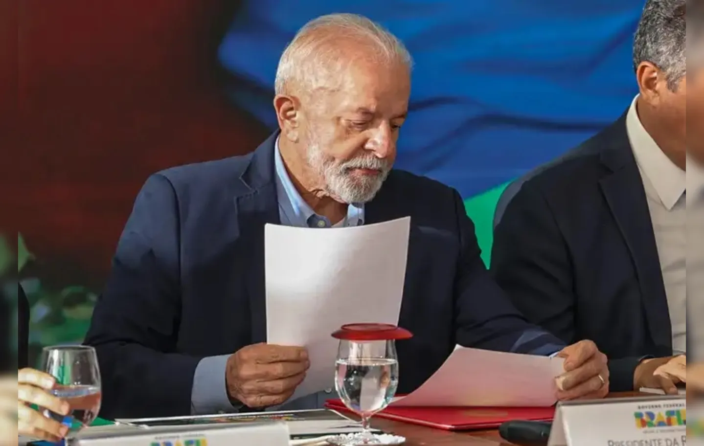 Presidente Luiz Inácio Lula da Silva no lançamento do Programa Terra da Gente