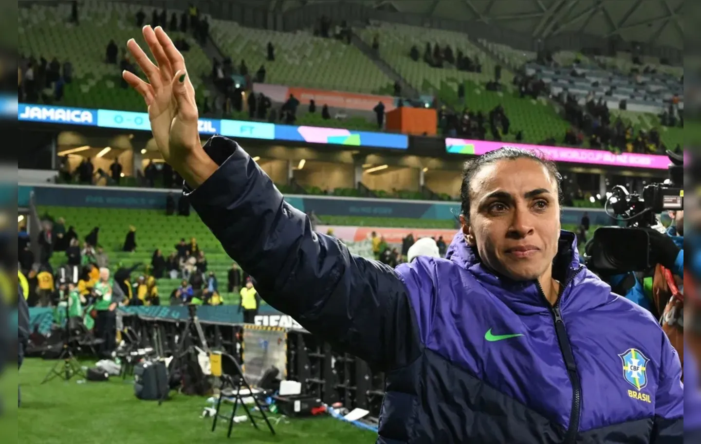 Marta anuncia aposentadoria da Seleção Feminina