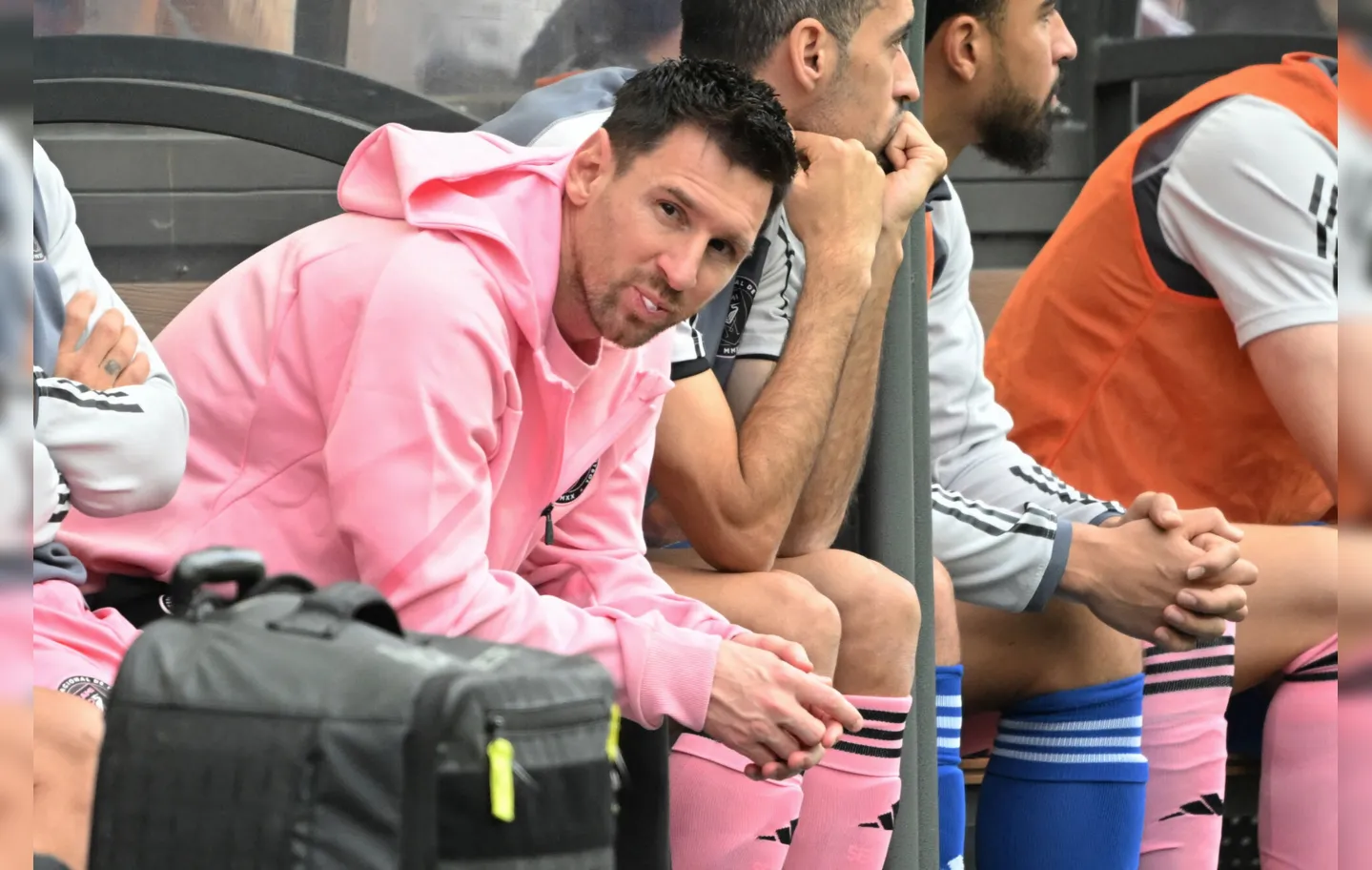 Messi, de 36 anos, está afastado desde 13 de março devido a uma lesão na coxa