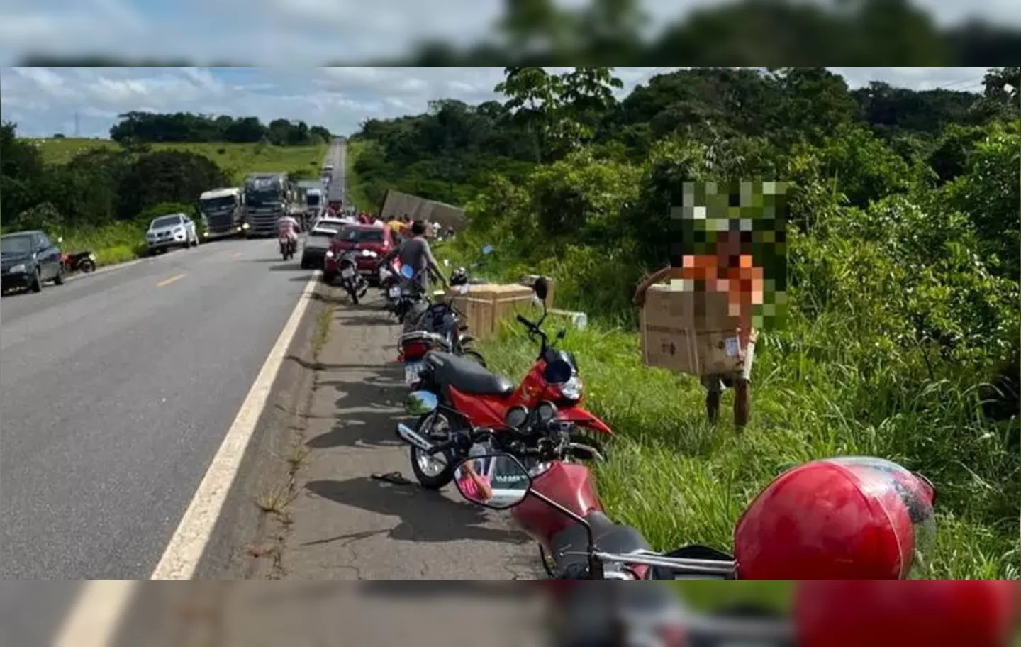 Polícia Civil do Pará investiga saque de cargas após acidente
