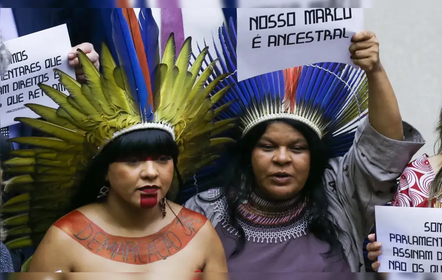Indígenas tem participado cada vez mais de atividades políticas em Brasília