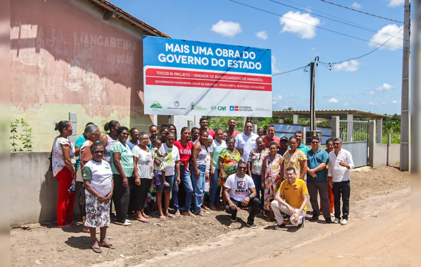 "É o primeiro PAA aqui na comunidade e precisamos valorizar esse investimento do governo", disse o presidente da Associação Tocos III, Athayde Ribeiro