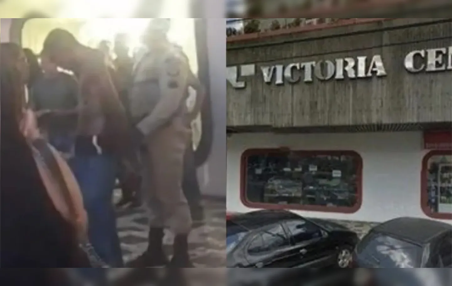 Imagem ilustrativa da imagem Suspeito em fuga invade Victoria Center