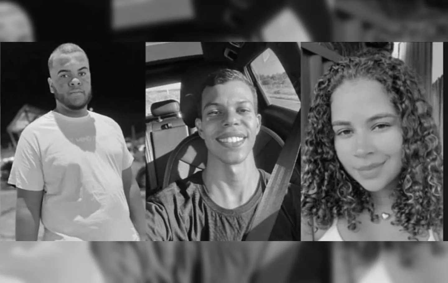 As vítimas foram identificadas como Pedro Henrique, Geisa Santos e Lucas Neri