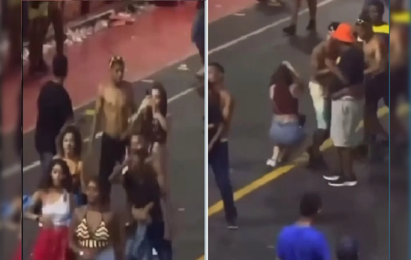 Lorrane recebeu soco e teve celular roubado enquanto curtia o Carnaval de Salvador