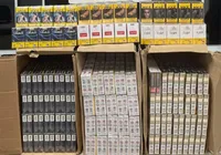 PRF apreende mais de 2 mil maços de cigarros transportados ilegalmente