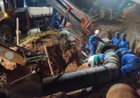 Remanejamento de rede vai interromper fornecimento de água