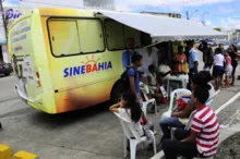 Imagem ilustrativa da imagem 1º de Maio: SineBahia Móvel com serviços gratuitos no Farol da Barra