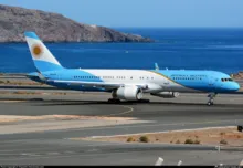 Imagem ilustrativa da imagem Argentina é processada por não pagar combustível de avião presidencial