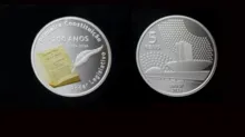 Imagem ilustrativa da imagem BC lança moeda de R$ 5 em comemoração aos 200 anos da 1ª Constituição