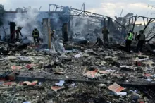 Imagem ilustrativa da imagem Bombardeio russo contra Chernigiv deixa 8 mortos e 18 feridos