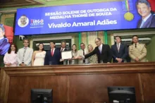 Imagem ilustrativa da imagem Câmara de Salvador concede Medalha Thomé de Souza a Vivaldo Amaral