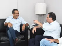 Imagem ilustrativa da imagem Com vistas para eleições, presidente do PSDB se reúne com Bruno Reis