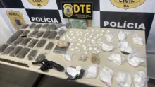 Imagem ilustrativa da imagem Dupla é detida com grande quantidade de droga em Feira de Santana