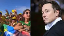 Imagem ilustrativa da imagem Em ato, bolsonarista faz discurso em inglês: “Elon Musk está olhando"