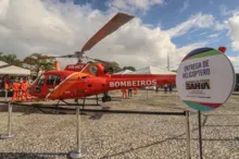 Imagem ilustrativa da imagem Governo investe R$ 29 milhões em helicóptero, drones e viaturas