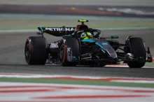 Imagem ilustrativa da imagem Hamilton e Mercedes dominam treinos livres do GP de Bahrein