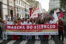 Imagem ilustrativa da imagem Marcha do Silêncio, um grito que ecoa forte: ‘Ditadura nunca mais!’