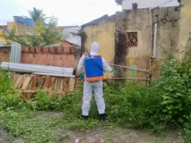 Imagem ilustrativa da imagem Mutirão de combate à Dengue é intensificado em áreas de difícil acesso