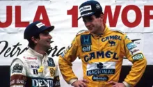 Imagem ilustrativa da imagem Nelson Piquet volta a insinuar em entrevista que Ayrton Senna era gay