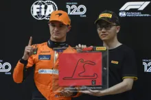 Imagem ilustrativa da imagem Norris conquista pole da corrida sprint do GP da China