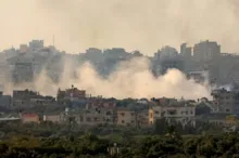 Imagem ilustrativa da imagem Novos bombardeios israelenses são registrados na Faixa de Gaza