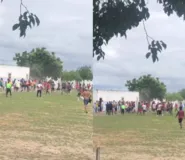 Imagem ilustrativa da imagem Partida de futebol na Bahia termina com tiros e briga generalizada